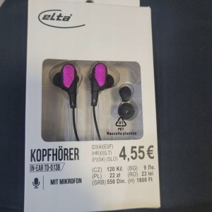 SŁUCHAWKI DOUSZNE NA KABEL...