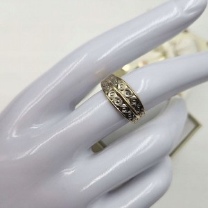 Złoty PIERŚCIONEK BLASZKA...