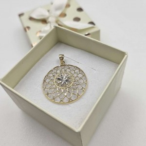 ZŁOTA ZAWIESZKA Ażurowa Z...