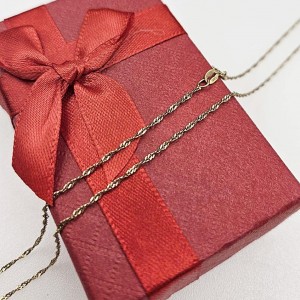 Złoty Łańcuszek Kręcony 585...