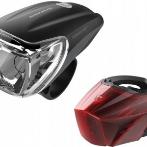 Zestaw lampek rowerowych...