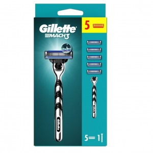 Maszynka Gillette MACH3 + 5...