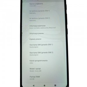 TELEFON MOTOROLA MOTO E40