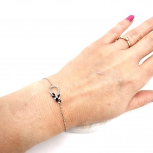 Srebrna bransoletka ....