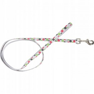 Smycz dla kota szara 1m we...